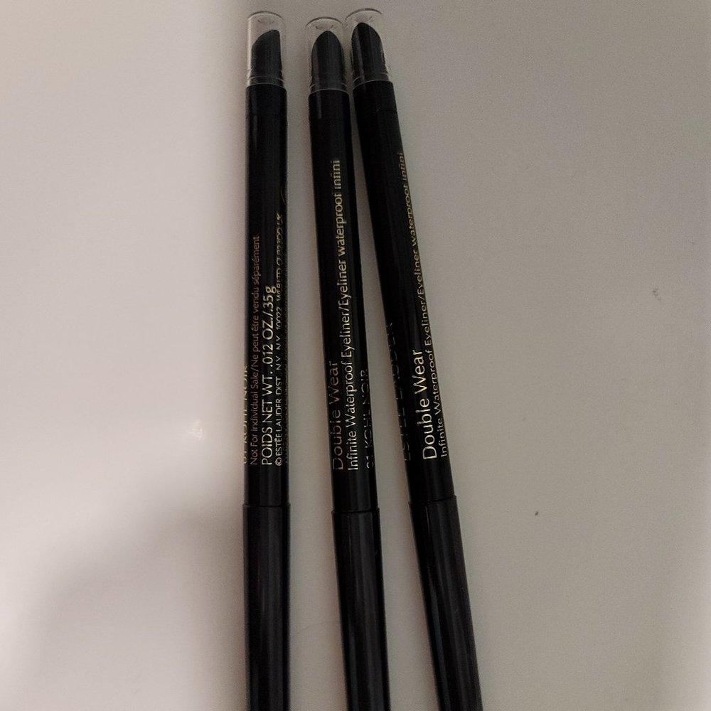 Estee Lauder eye liner double wear pack of 3